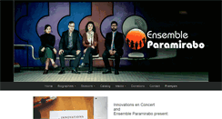 Desktop Screenshot of ensembleparamirabo.com